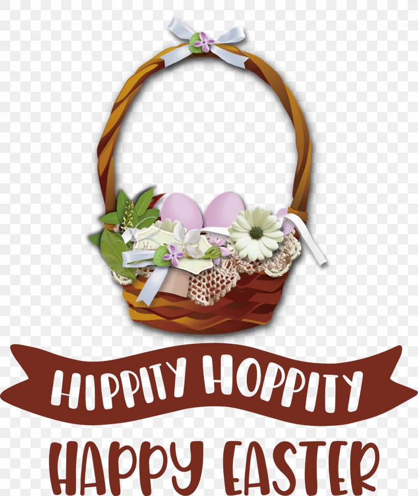 Hippy Hoppity Happy Easter Easter Day, PNG, 2524x3000px, Happy Easter, Artificial Flower, Basket, Cut Flowers, Easter Basket Download Free