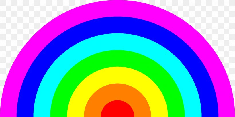 Light Color Rainbow Violet, PNG, 2400x1200px, Light, Area, Color, Magenta, Orange Download Free