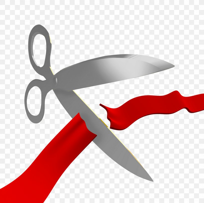 Opening Ceremony Ribbon Royalty-free Clip Art, PNG, 1600x1600px, Opening Ceremony, Business, Cartoon, Cold Weapon, Kitchen Knife Download Free