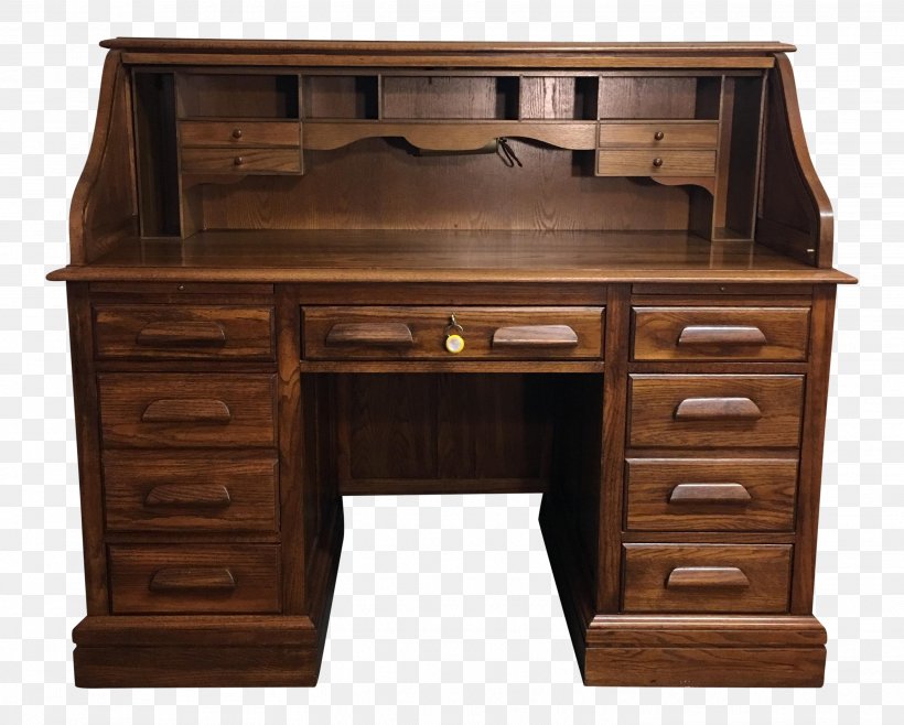 Rolltop Desk Table Office & Desk Chairs Drawer, PNG, 2904x2331px, Desk, Antique, Chair, Creativity, Design Plus Consignment Gallery Download Free