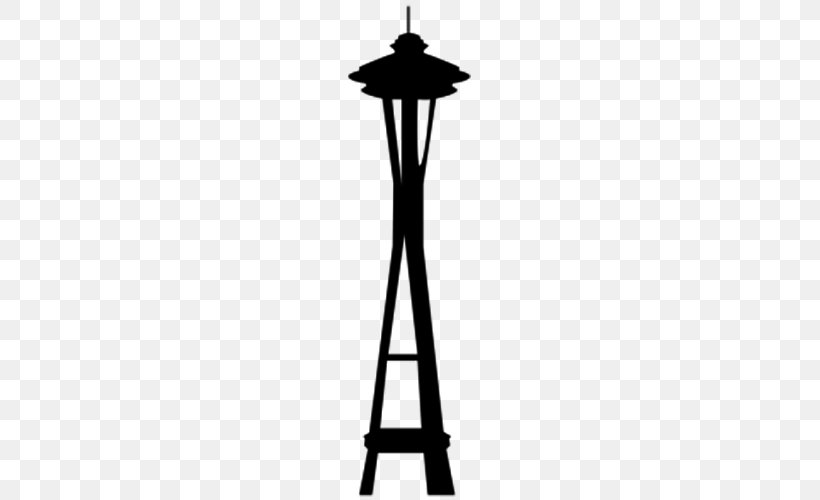 Space Needle SkyCity Golden Gate Bridge Drawing Clip Art, PNG, 500x500px, Space Needle, Black And White, Cartoon, Ceiling Fixture, Coloring Book Download Free