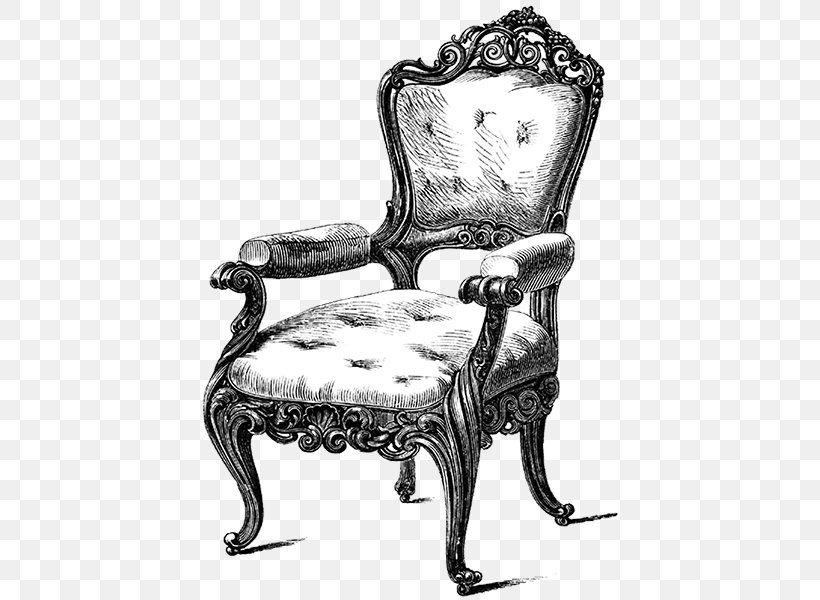 Table Couch Club Chair Clip Art, PNG, 425x600px, Table, Antique Furniture, Bedroom, Bench, Black And White Download Free