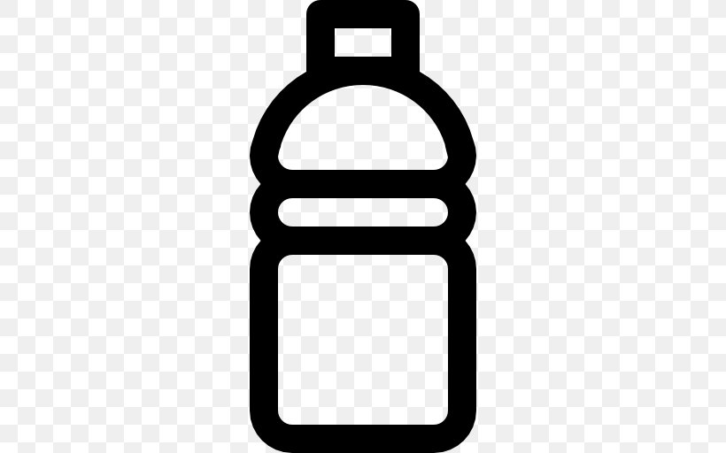 Water Plastic Bottle, PNG, 512x512px, Water, Black, Black And White, Bottle, Canteen Download Free