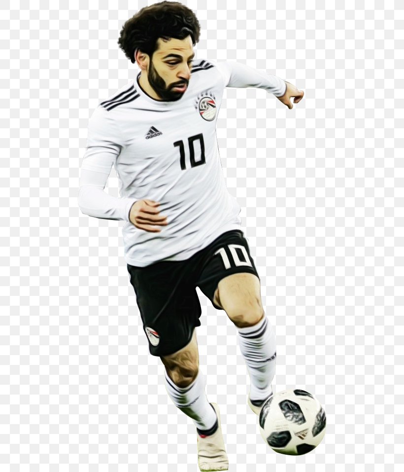Mohamed Salah, PNG, 506x957px, 2018 World Cup, Watercolor, As Roma, Ball, Ball Game Download Free
