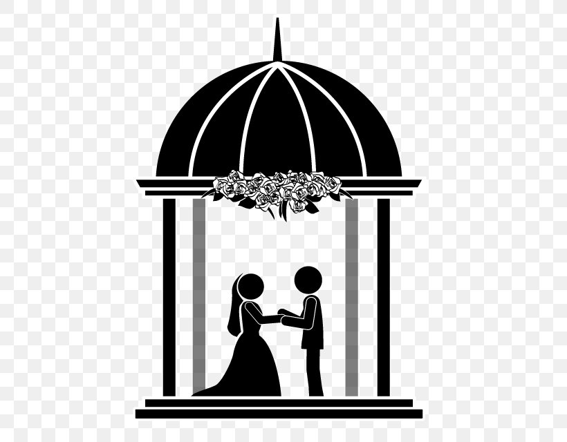 Wedding Reception Banquet Marriage Clip Art, PNG, 640x640px, Wedding Reception, Arch, Banquet, Banquet Hall, Black Download Free