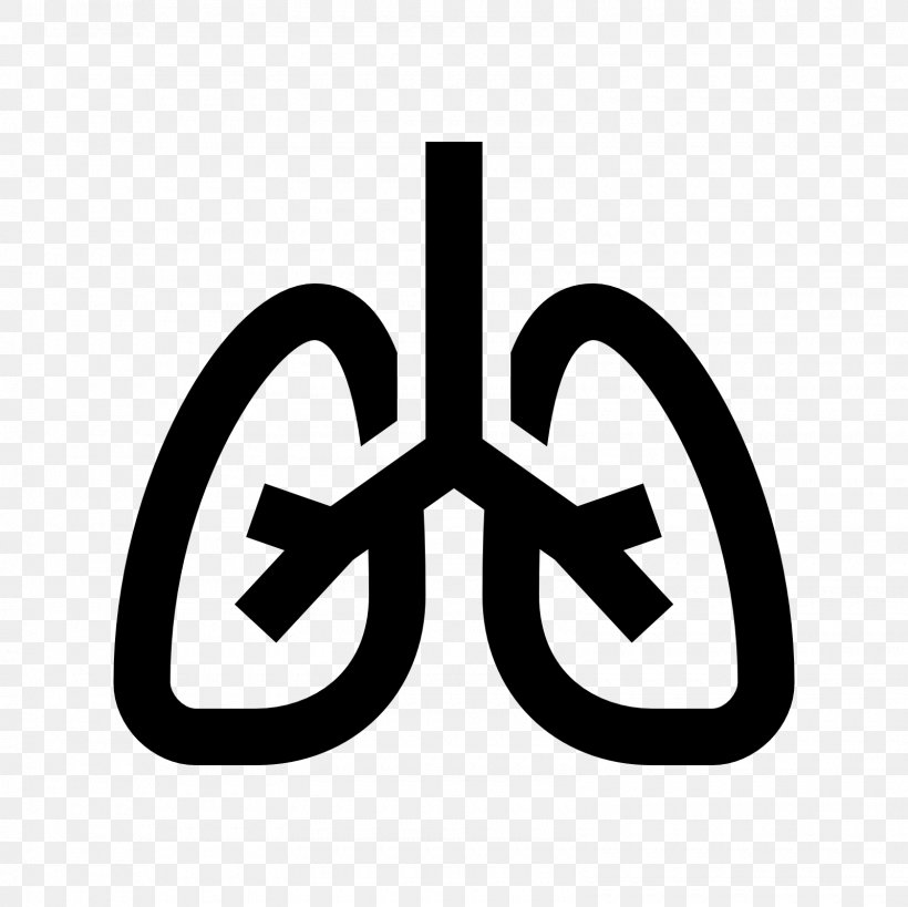 Lung Symbol, PNG, 1600x1600px, Lung, Area, Black And White, Brand, Breathing Download Free