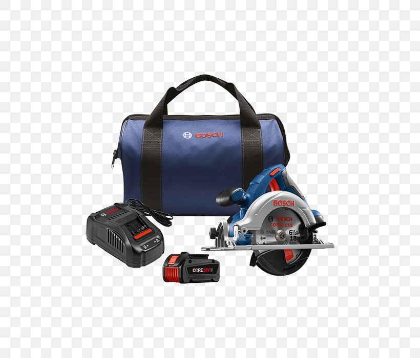 Circular Saw Bosch CORE18V 6.3 Ah Lithium-Ion Battery GBA18V63 Cordless Tool, PNG, 500x700px, Circular Saw, Ampere Hour, Bag, Cordless, Electric Battery Download Free