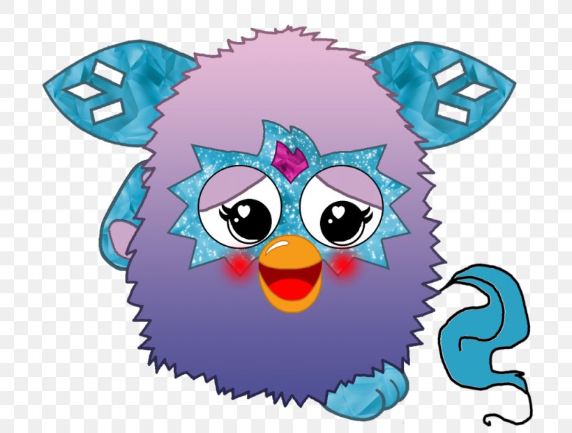 Furby Clip Art Drawing Image Illustration, PNG, 1024x775px, Furby, Art, Artwork, Beak, Blue Download Free