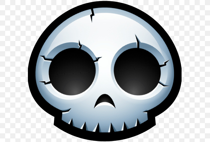 Skull And Crossbones, PNG, 601x554px, Emoji, Emoticon, Mandible, Skeleton, Skull And Crossbones Download Free