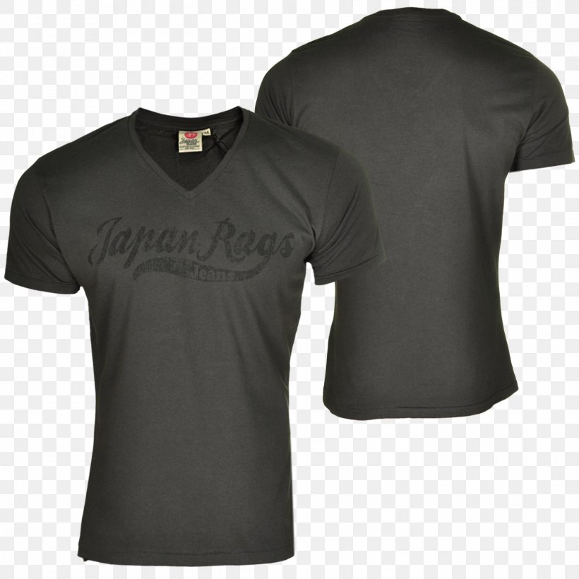 T-shirt Neckline Fashion Sleeve, PNG, 1500x1500px, Tshirt, Active Shirt, Black, Black M, Coin Download Free
