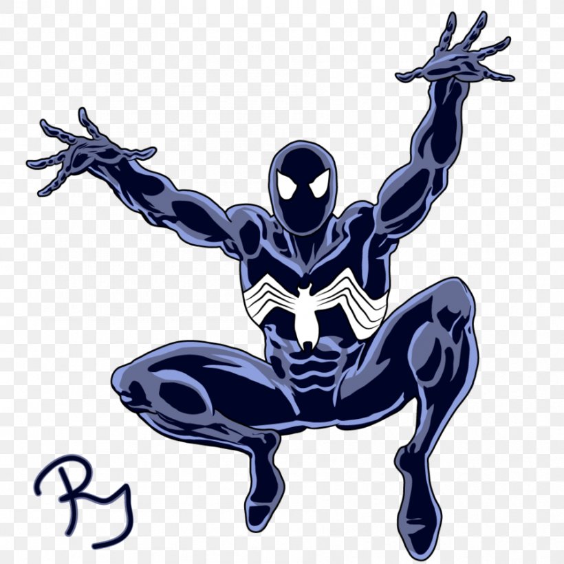The Amazing Spider-Man Symbiote Art Character, PNG, 894x894px ...