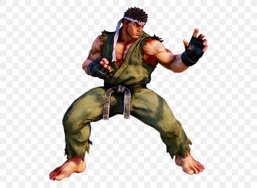 Street Fighter V Ryu Rendering, PNG, 600x600px, Street Fighter V, Action Figure, Aggression, Capcom, Character Download Free