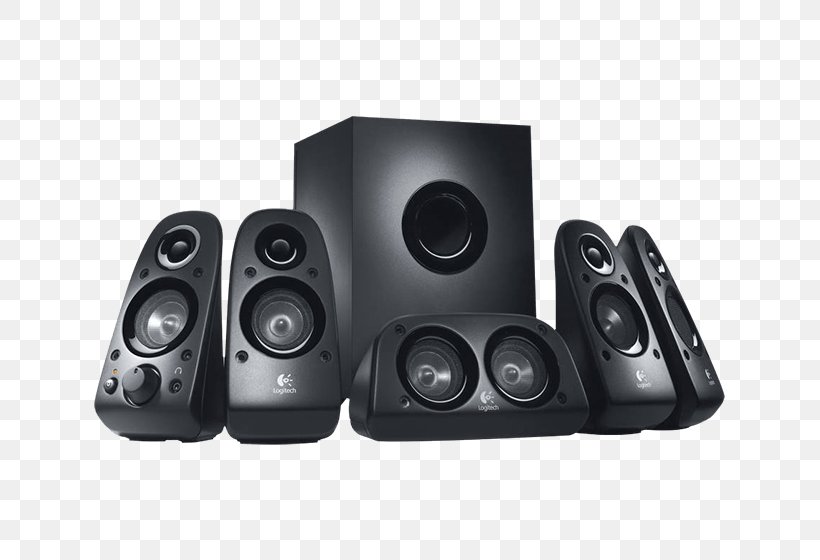 Logitech Z506 5.1 Surround Sound Loudspeaker Home Theater Systems, PNG, 652x560px, 51 Surround Sound, Logitech Z506, Audio, Audio Equipment, Communication Channel Download Free