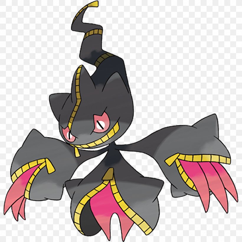 Pokémon X And Y Pokémon Sun And Moon Pokémon GO Banette, PNG, 834x834px, Pokemon Go, Banette, Bat, Fictional Character, Game Freak Download Free