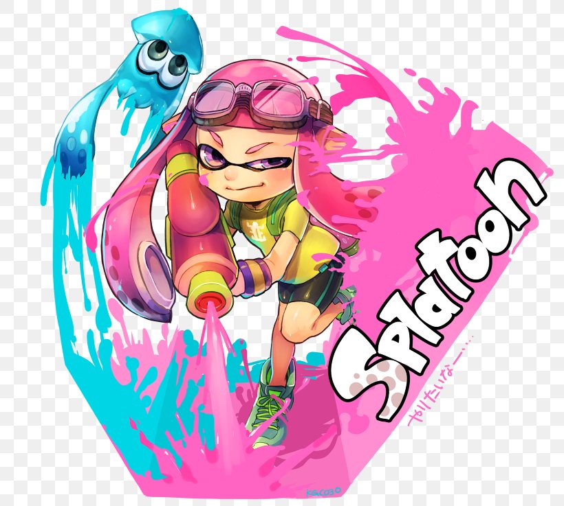 Splatoon Nintendo Wii Clip Art, PNG, 800x737px, Splatoon, Art, Character, Com, Eyewear Download Free