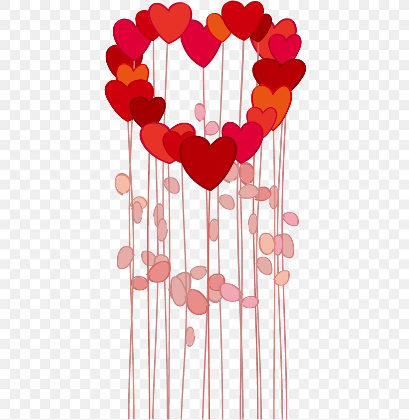 Wedding Invitation Love Flower Heart, PNG, 595x842px, Watercolor, Cartoon, Flower, Frame, Heart Download Free
