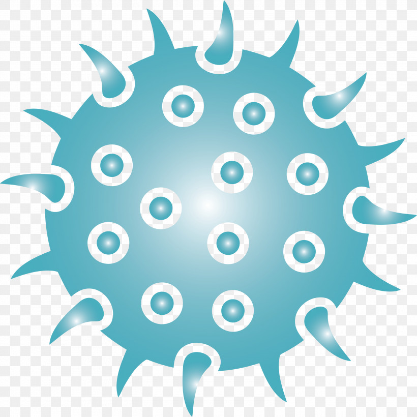 Bacteria Germs Virus, PNG, 3000x3000px, Bacteria, Aqua, Circle, Germs, Logo Download Free