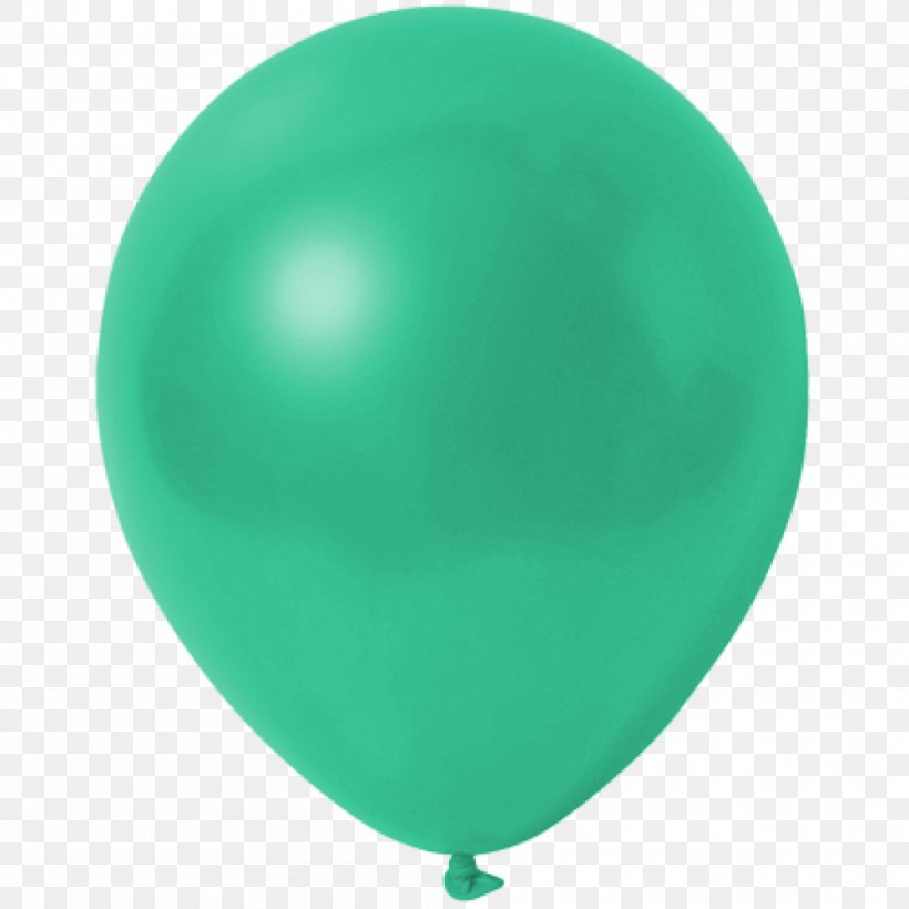 Green Balloon, PNG, 1000x1000px, Green, Aqua, Balloon Download Free