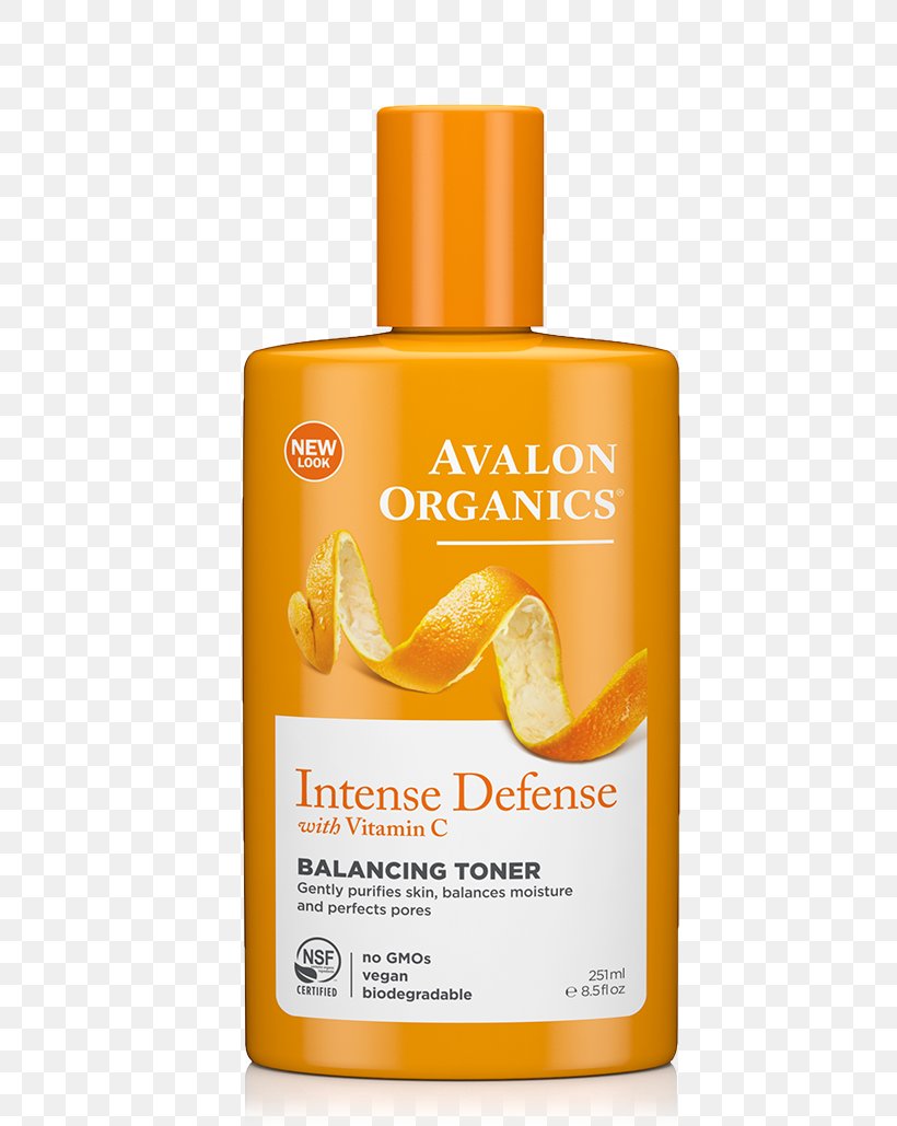 Toner Avalon Organics Intense Defense Vitamin C Renewal Cream Facial Avalon Organics Intense Defense CLEANSING GEL Cosmetics, PNG, 580x1029px, Toner, Antiaging Cream, Cleanser, Cosmetics, Facial Download Free