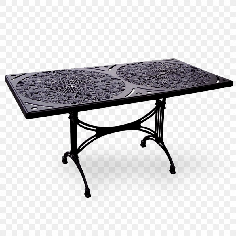 Table Garden Furniture Bench Matbord, PNG, 1000x1000px, Table, Bench, Black, Cast Iron, Chair Download Free