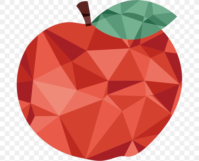 Apple Auglis Fruit Origami, PNG, 682x663px, 3d Computer Graphics, Apple, Auglis, Creativity, Designer Download Free