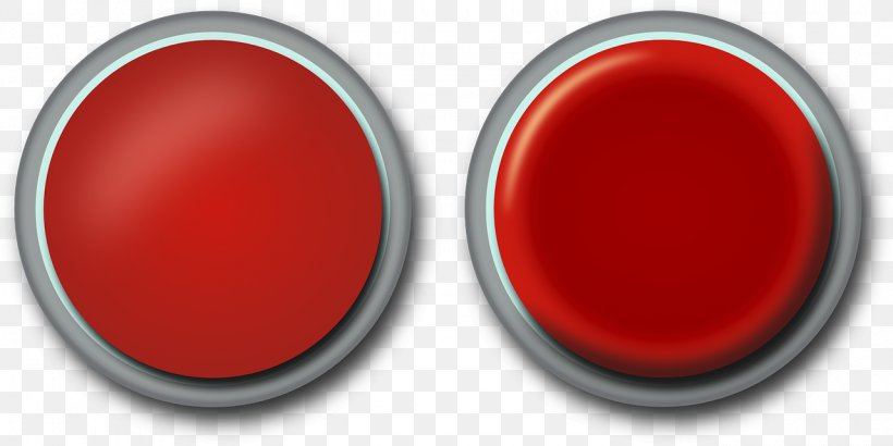 Clip Art Button Vector Graphics Image, PNG, 1280x640px, Button, Pushbutton, Red Download Free