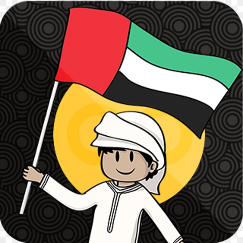 Flag Of The United Arab Emirates Abu Dhabi National Day Clip Art, PNG, 1024x1024px, Flag Of The United Arab Emirates, Abu Dhabi, Art, Drawing, Flag Download Free