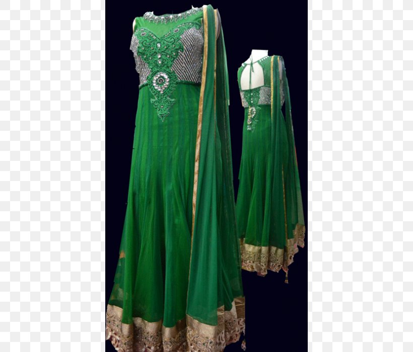 Gown Green Dress Anarkali Salwar Suit, PNG, 500x700px, Gown, Anarkali, Anarkali Salwar Suit, Churidar, Clothing Download Free
