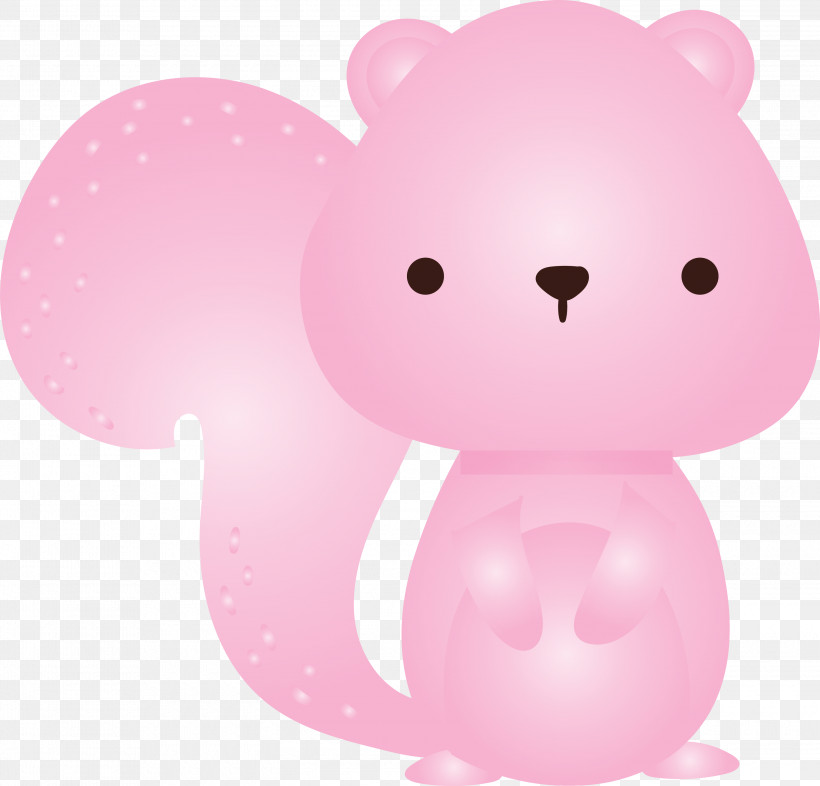 Teddy Bear, PNG, 3000x2876px, Pink, Animal Figure, Bear, Cartoon, Snout Download Free