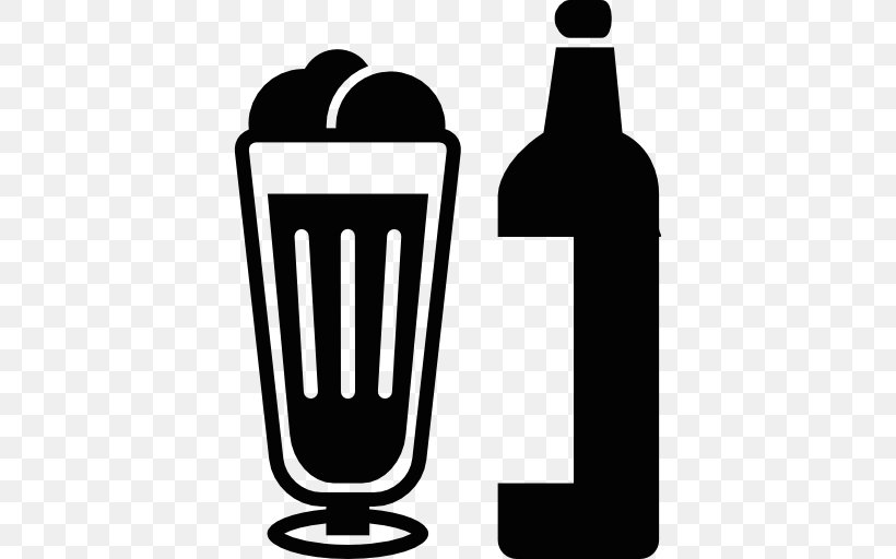 Beer Bottle Food Drink, PNG, 512x512px, Beer, Alcoholic Drink, Beer Bottle, Black And White, Bottle Download Free
