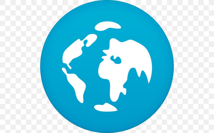 Blue Fish Logo Globe Aqua, PNG, 512x512px, Web Browser, Android, Aqua, Blue, Computer Software Download Free