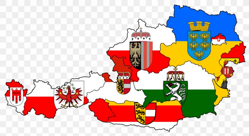 Flags And Coats Of Arms Of The Austrian States Austria-Hungary Flag Of Austria Map, PNG, 1207x661px, Austriahungary, Area, Art, Austria, Fictional Character Download Free