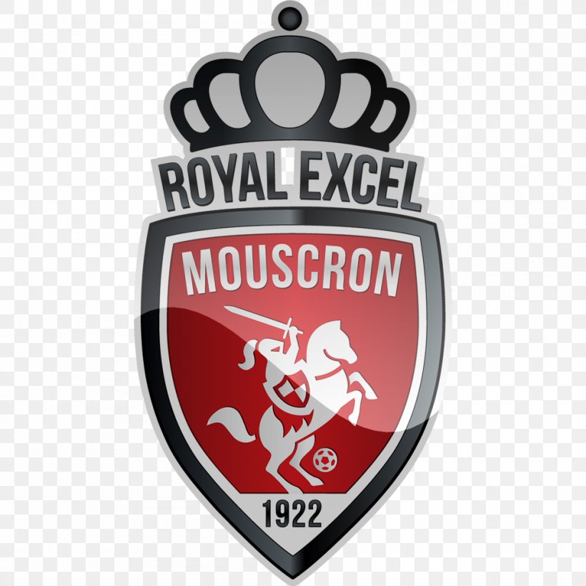 Royal Excel Mouscron Royal Antwerp F.C. Waasland-Beveren R.E. Mouscron, PNG, 1000x1000px, Royal Excel Mouscron, Badge, Belgian First Division A, Belgium, Beveren Download Free