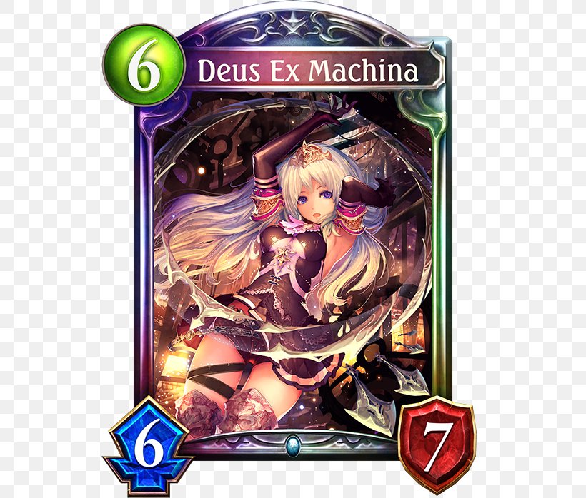 Shadowverse Deus Ex Machina Video Game, PNG, 536x698px, Watercolor, Cartoon, Flower, Frame, Heart Download Free