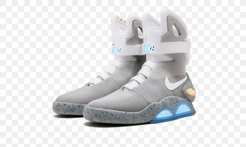 Sneakers Nike Mag Nike Air Max Shoe, PNG, 1000x600px, Sneakers, Adidas Yeezy, Back To The Future, Boot, Clothing Download Free