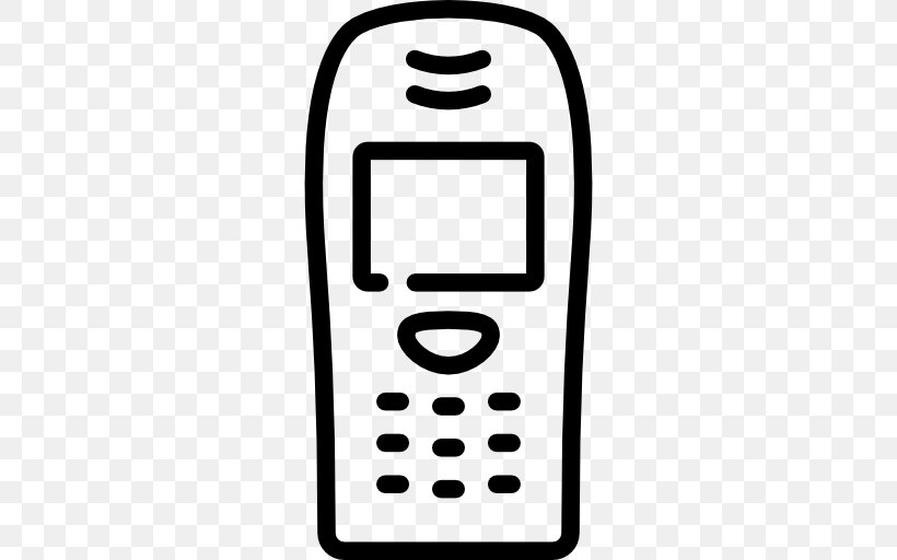 Feature Phone Nokia 3210 Telephone Call Mobile Phone Accessories, PNG, 512x512px, Feature Phone, Area, Black, Black And White, Cellular Network Download Free