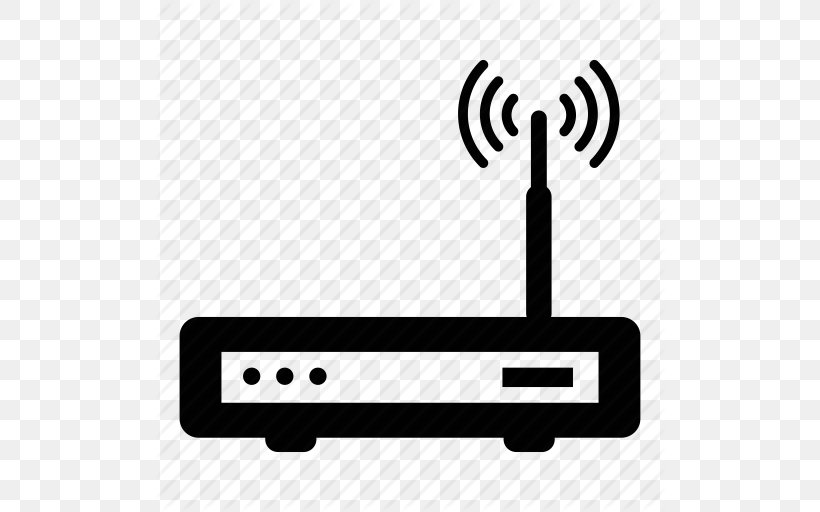 Modem Wi-Fi Router, PNG, 512x512px, Modem, Area, Black And White, Brand, Cable Modem Download Free