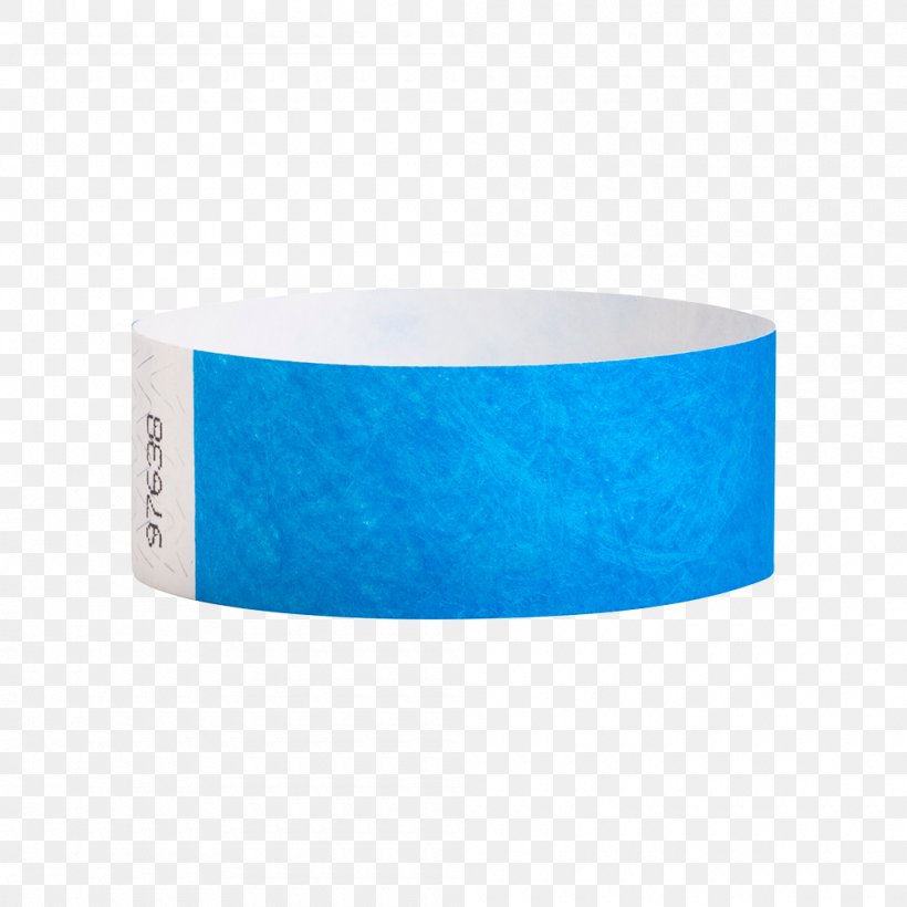 Paper Tyvek Wristband Blue Color, PNG, 1000x1000px, Paper, Aqua, Blue, Cobalt Blue, Color Download Free