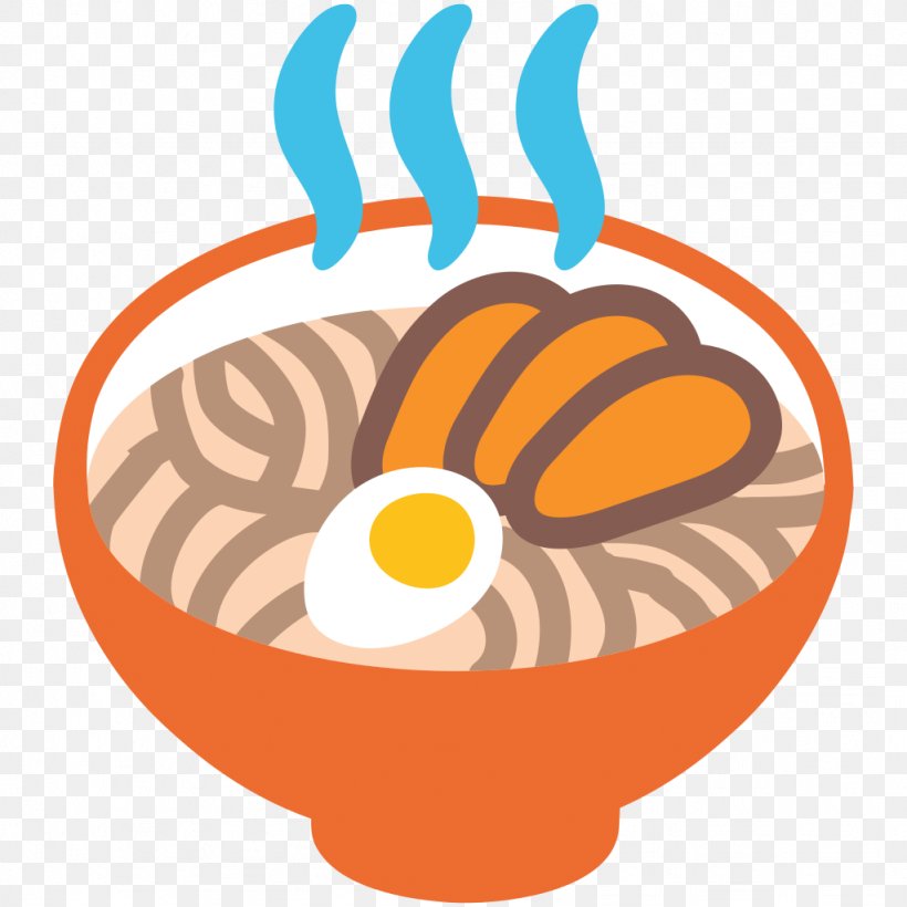 Ramen Asian Cuisine Emoji Chinese Noodles, PNG, 1024x1024px, Ramen, Android, Asian Cuisine, Bowl, Broth Download Free