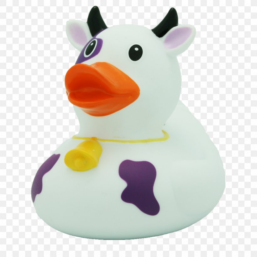 Rubber Duck Cattle Natural Rubber Toy, PNG, 1860x1860px, Duck, Bathtub, Beak, Bird, Cattle Download Free