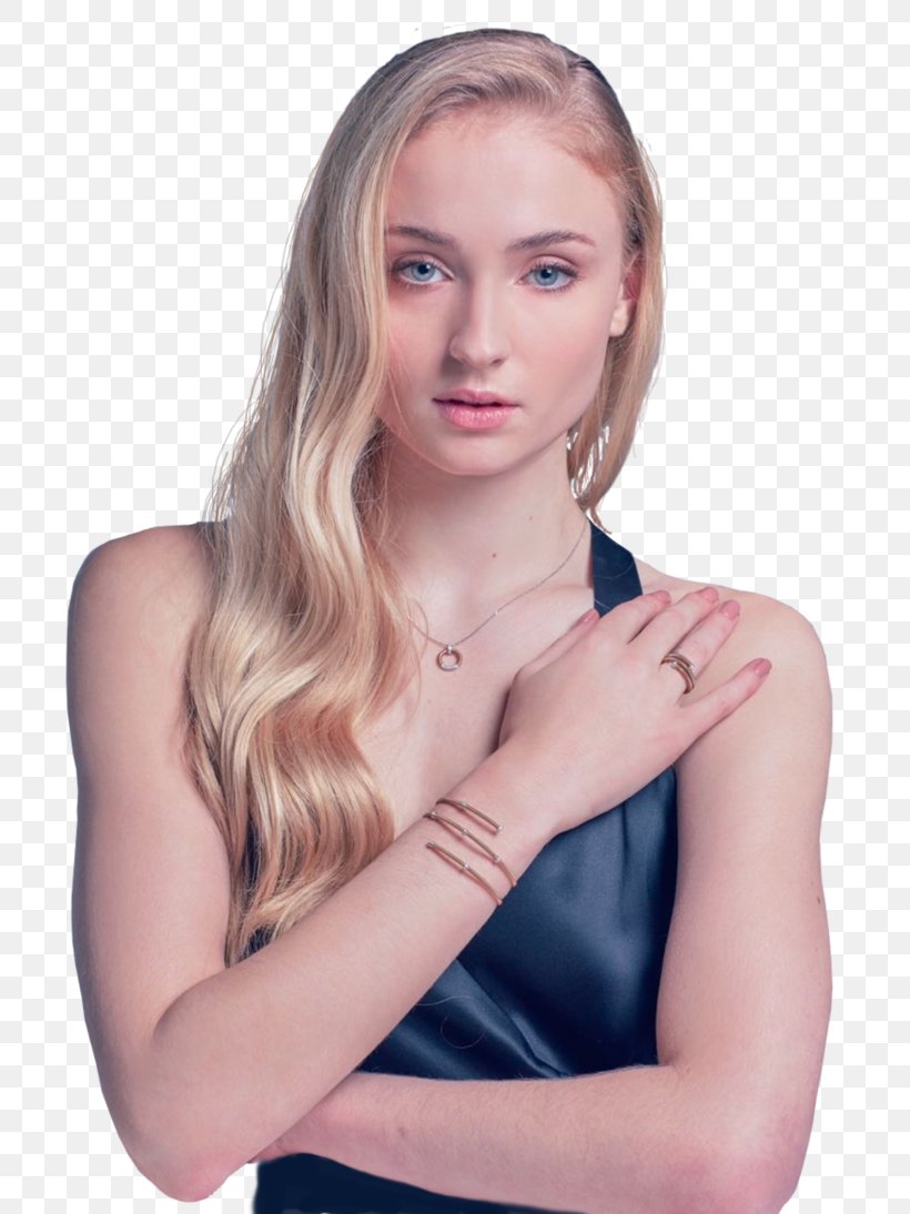 Sophia Turner Game Of Thrones DeviantArt Actor Photography, PNG, 730x1094px, Watercolor, Cartoon, Flower, Frame, Heart Download Free