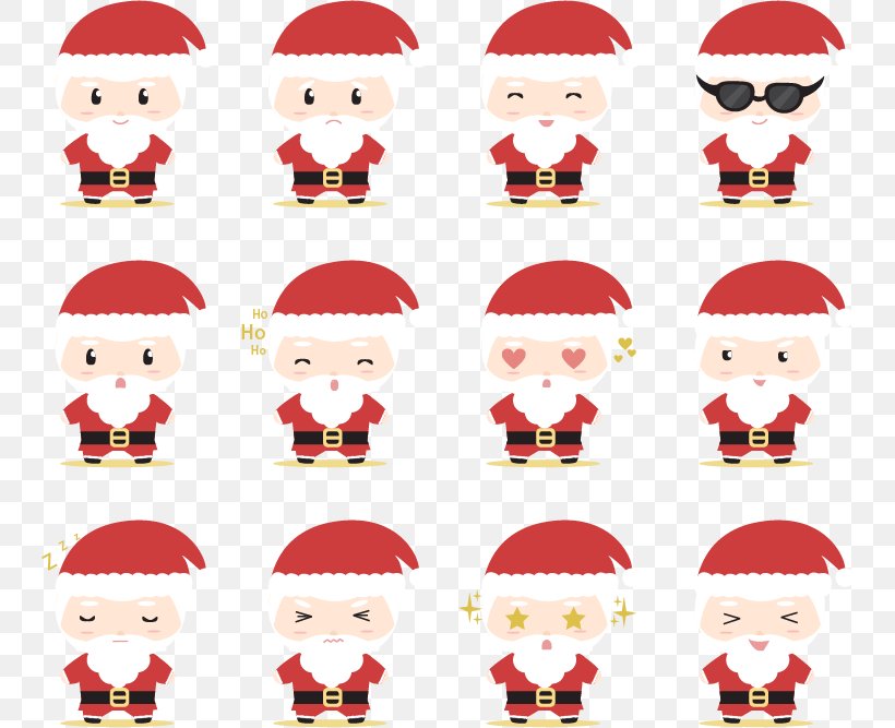 Sticker Gift Clip Art, PNG, 747x667px, Sticker, Art, Christmas, Eye, Facial Expression Download Free