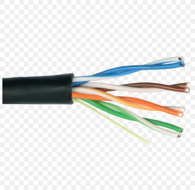 Twisted Pair Category 5 Cable Electrical Cable Par Trenzado No Blindado Category 6 Cable, PNG, 800x800px, Twisted Pair, Cable, Category 5 Cable, Category 6 Cable, Computer Network Download Free