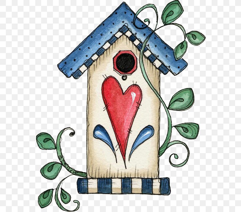 Bird Feeder Nest Box Clip Art, PNG, 585x720px, Watercolor, Cartoon, Flower, Frame, Heart Download Free