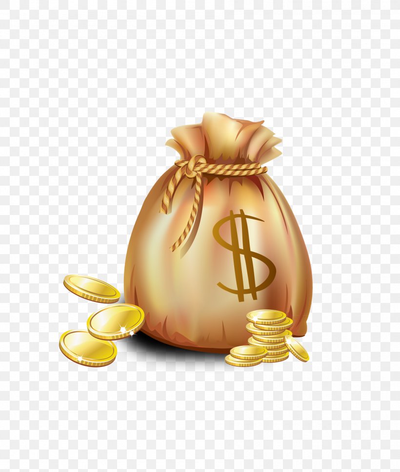 Gold Coin Bag, PNG, 1792x2112px, Gold Coin, Bag, Cartoon, Coin, Food Download Free