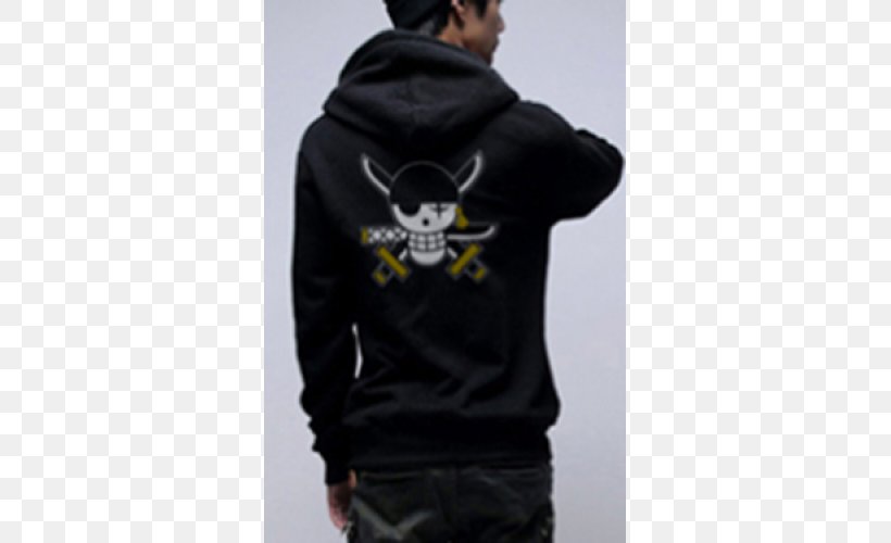Hoodie Jacket Blackbeard Pirates Roronoa Zoro Fashion, PNG, 500x500px, Hoodie, Fashion, Hood, Jacket, Neck Download Free