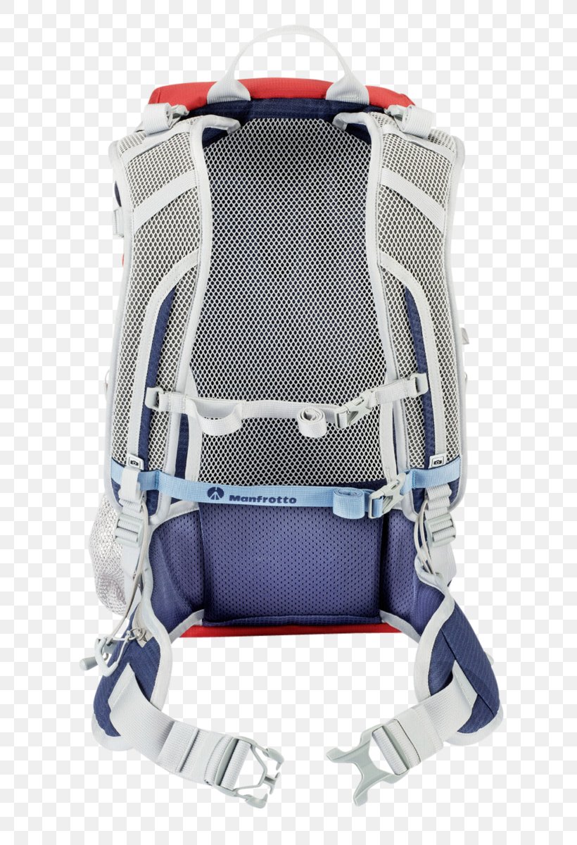 MANFROTTO Backpack Off Road Hiker 20 L Gray Hiking Camera Photography, PNG, 737x1200px, Backpack, Bag, Blue, Camera, Car Seat Download Free