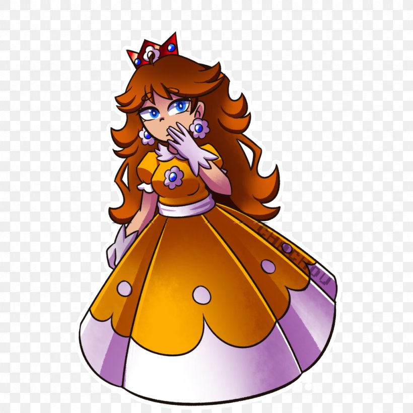 Super Mario Land Princess Daisy New Super Mario Bros Princess Peach, PNG, 1024x1024px, Super Mario Land, Art, Cartoon, Character, Coloring Book Download Free