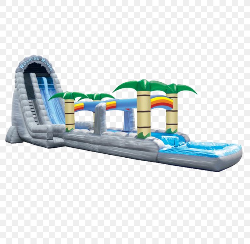 Water Slide Inflatable Playground Slide Beebe's Roaring River Waterslide, PNG, 800x800px, Water Slide, Chute, Entertainment, Games, Inflatable Download Free