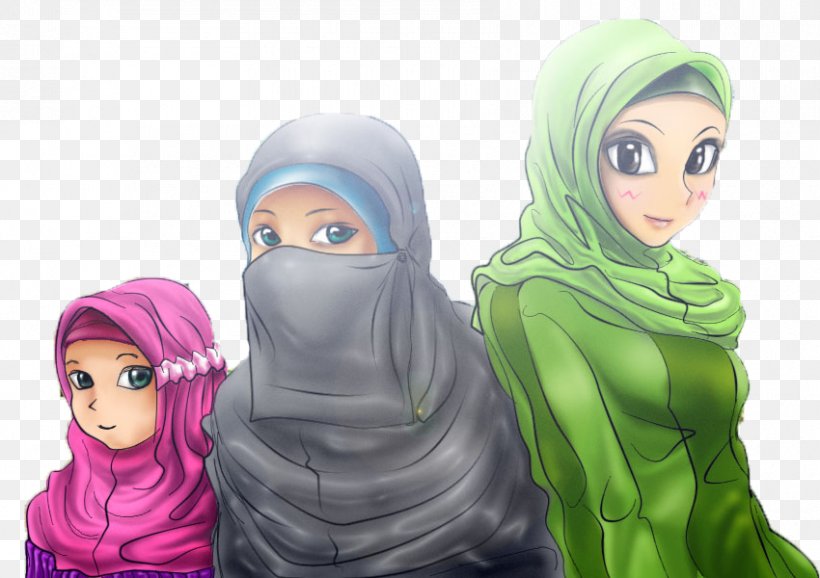 Woman Muslim Wife Friendship Allah, PNG, 850x600px, Watercolor, Cartoon, Flower, Frame, Heart Download Free